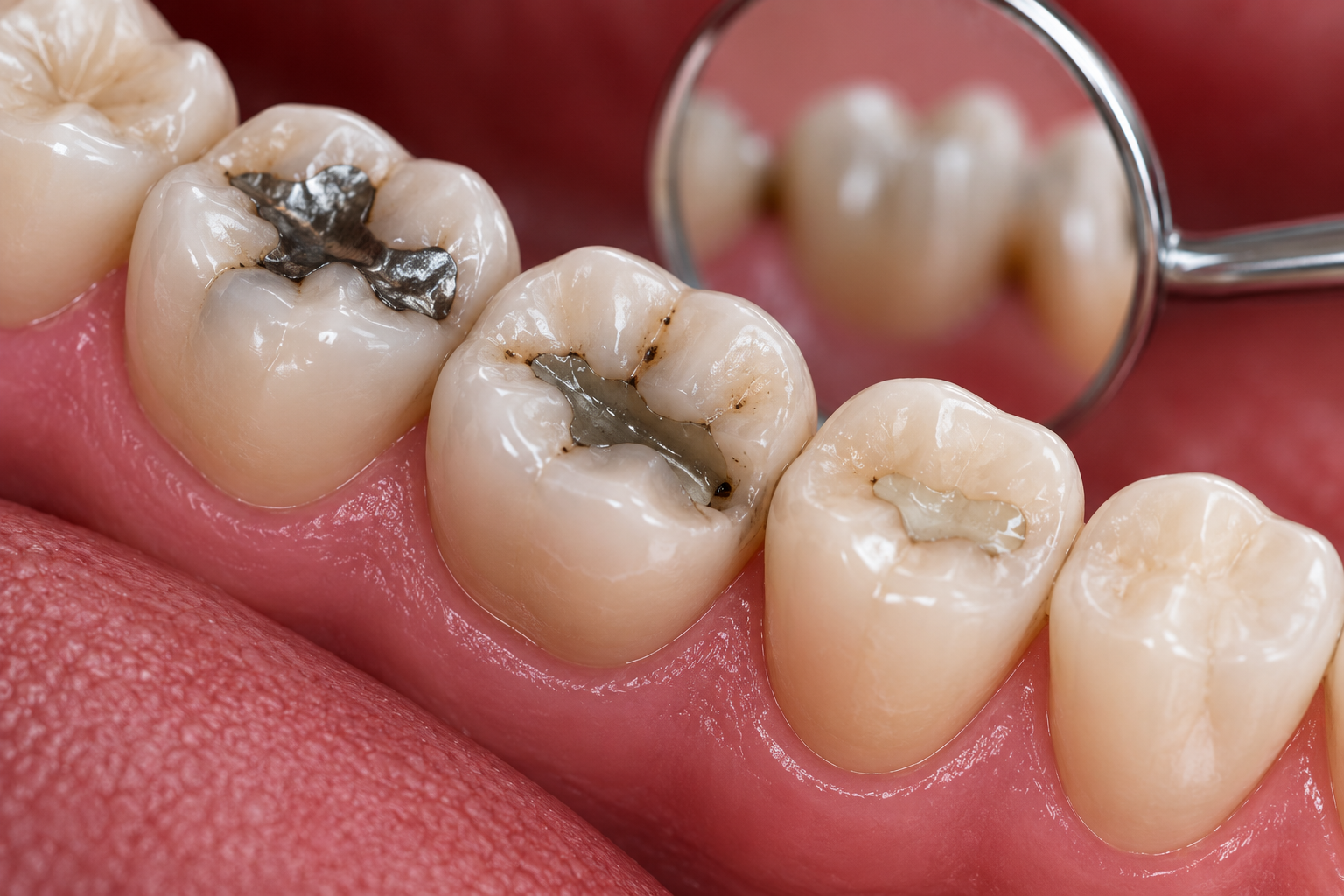 old dental fillings